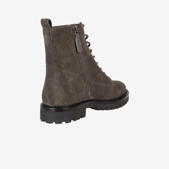 NWT! VINCE women’s Cabria lug lace up water repellent boots - Picture 6 of 9